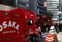 Vinte e sete pessoas morrem em incêndio no Japão
