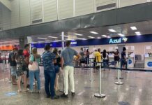 Aeroporto de Porto Velho tem voos cancelados por conta do aumento de casos de Covid-19 e Influenza