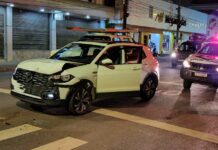Motorista causa acidente na 7 de Setembro e é preso por embriaguez