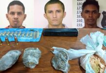 Denarc prende trio acusado de comandar esquema de tráfico de drogas
