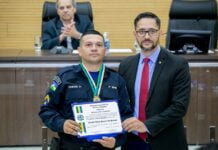 Policiais militares que agiram em área de conflito agrário em Rondônia, são homenageados