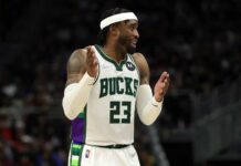 Bucks sofrem em casa, mas vencem Bulls em estreia nos playoffs da NBA