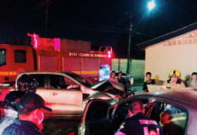 Motorista avança preferencial atinge caminhonete e atropela ciclista