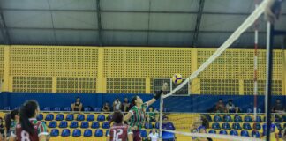 Nova fase da Copa Interclubes de Porto Velho começa com voleibol no Ginásio Dudu