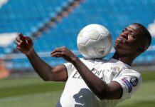 Novo contrato de Vini Jr no Real deve ter cláusula de rescisão de R$ 5,3 bi, diz jornal