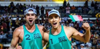 Renato e Vitor Felipe conquistam a prata no Mundial de Vôlei de Praia