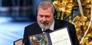 Russo vencedor do prêmio Nobel da Paz leiloará moeda para ajudar crianças ucranianas