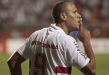Luís Fabiano festeja Rogério Ceni e avisa que na decisão a ‘camisa pesa’