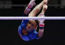 Rebeca Andrade brilha e lidera individual no Mundial de Ginástica; Brasil é 2º