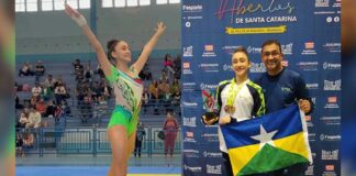 Rondoniense compete pela Seleção Brasileira de ginástica aeróbica