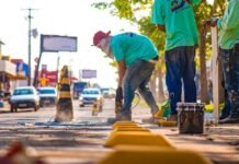 Obras de revitalização da Avenida Dom Pedro I transformam cenário urbano