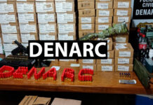Pai e filhos são presos com mais de 140 mil munições e armas