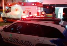 Marido é esfaqueado pela esposa na véspera de Natal na zona Norte