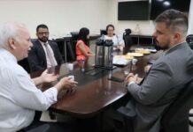 Nova presidência do TRT-14 recebe visita institucional das OABs de Rondônia e Acre