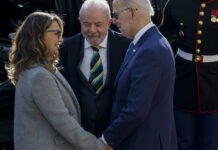 Janja entra na Casa Branca de mãos dadas com Biden e chama atenção da web