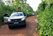 Corpo de homem é encontrado com mãos e pés amarrados com fio de internet em Porto Velho