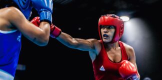 Bárbara Santos vence na estreia e vai às quartas do Mundial de Boxe Bárbara Santos vence na estreia e vai às quartas do Mundial de Boxe