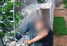 Homem é preso após invadir empresa em construção para furtar