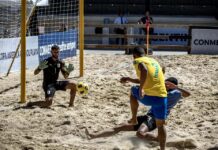 Brasil bate Uruguai na estreia da Copa América de beach soccer