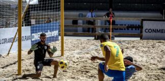 Brasil bate Uruguai na estreia da Copa América de beach soccer Brasil bate Uruguai na estreia da Copa América de beach soccer