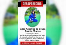 Criança de 11 anos de idade está desaparecida em Porto Velho