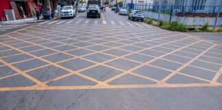 Sinalização é revitalizada em diversos pontos Porto Velho