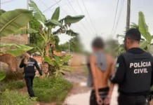 Polícia prende suspeito de matar adolescente que foi torturada e enterrada em mata de Porto Velho