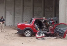Casal morre após bater em viaduto de Porto Velho