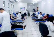 Fhemeron convoca doadores de sangue a comparecerem ao hemocentro para abastecer estoque de bolsas
