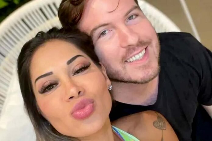 Maíra Cardi expõe mensagem de internauta para o noivo e dispara: ‘Alguém aí para apagar o fogo?’