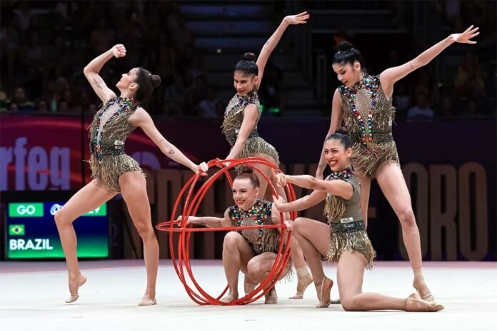 Seleção Brasileira de Ginástica Rítmica de Conjunto vai será uma das atrações da abertura dos JIR