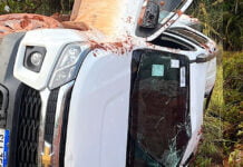 Vereador de Porto Velho se envolve em grave capotamento na BR-319