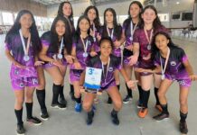 Futsal Feminino Infantil de Tarilândia fica entre os melhores do estado