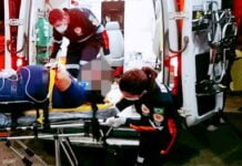 Mulher tem pé arrancado em acidente em Porto Velho