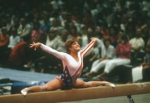 Lenda da ginástica dos EUA está entre a vida e morte