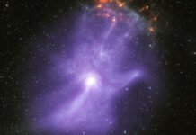 NASA compartilha imagem de “mão fantasmagórica” observada no Espaço