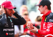 Tensão na Ferrari? Leclerc “decepcionado” com a chegada de Hamilton