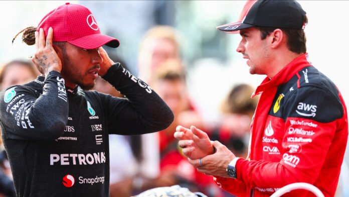 Tensão na Ferrari? Leclerc “decepcionado” com a chegada de Hamilton