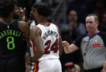 Briga generalizada na NBA termina com quatro jogadores expulsos