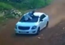 Mulher tenta matar marido atropelado e causa grave acidente com duas vítimas