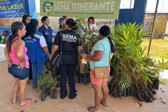 Prefeitura de Porto Velho realiza o projeto Sema Itinerante neste neste sábado (27) na zona rural
