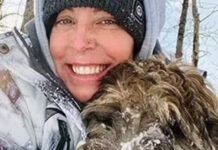 Corpo de mulher que tentou salvar cão é encontrado abraçado ao animal