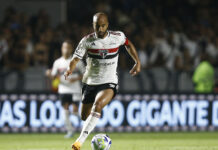 Lucas Moura se recupera de problema muscular e pode reforçar São Paulo contra o Fluminense