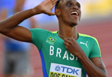 Alison dos Santos vence com sobra nos 400 m com barreiras na Suécia