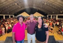 Sílvia Cristina participa das festividades de emancipação em São Felipe do Oeste, Parecis e Nova União