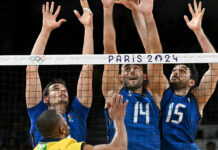 Seleção masculina de vôlei perde da Itália em estreia na Olimpíada de Paris-2024