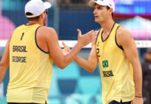 George e André são superados por cubanos e Brasil perde 100% no vôlei de praia em Paris-2024