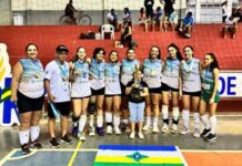 Vilhena é ouro no voleibol feminino dos Jogos Intermunicipais de Rondônia, em Cacoal