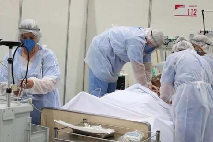 Covid-19 é responsável por metade das mortes por doenças respiratórias