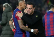 Xavi não confiava em mim”, diz Raphinha sobre ex-treinador